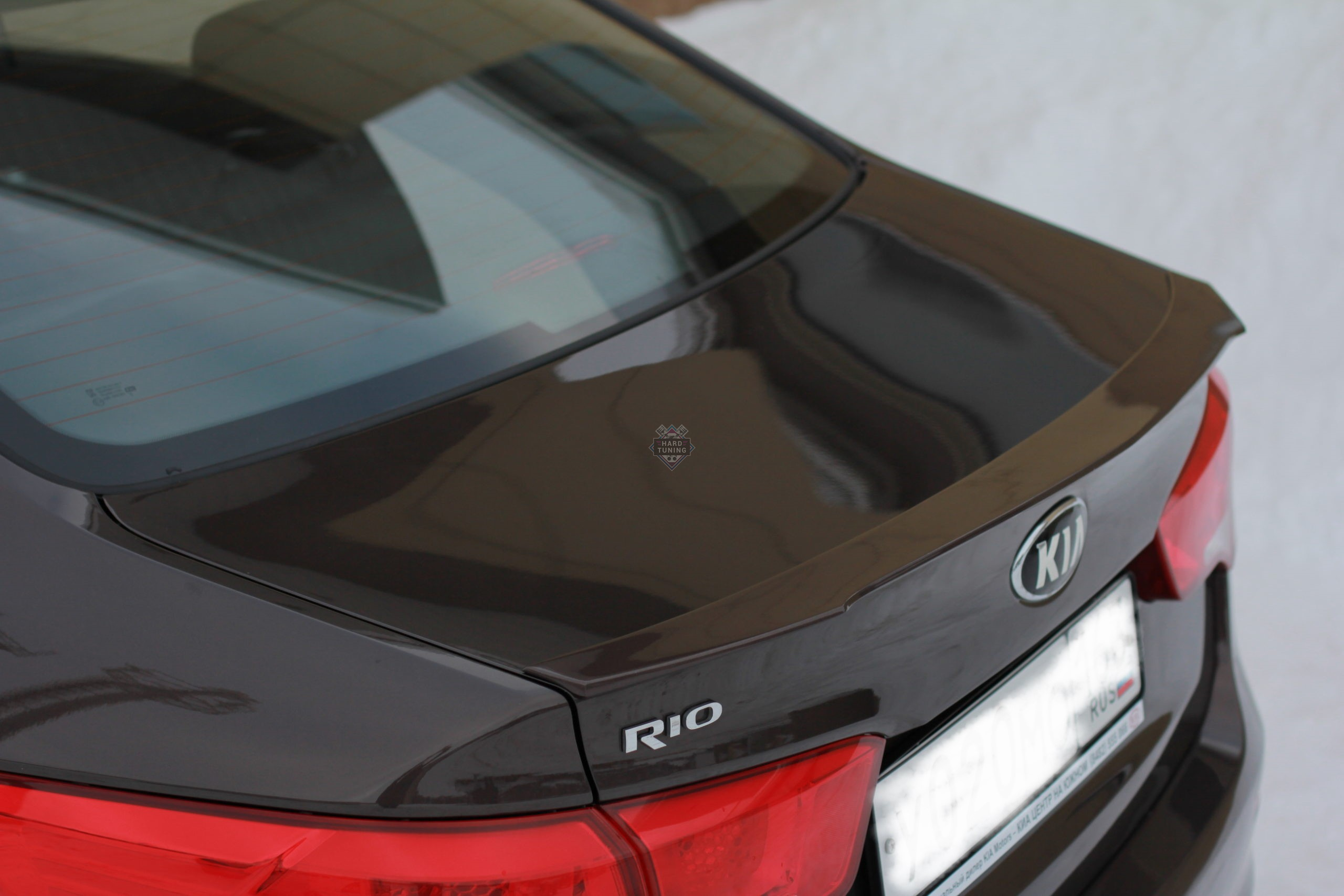 Спойлер kia rio 3