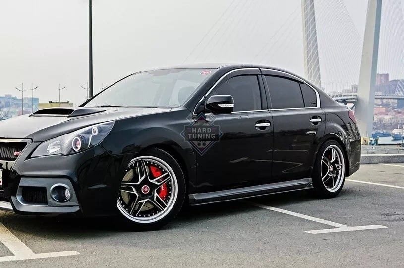 Накладки на пороги STI Subaru Legacy 5 BM/BR (2012-2014)